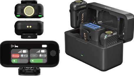 Icon Pro Audio stellt die Mini-Funkstrecke AirMic Pro für Kameras oder Smartphones vor.