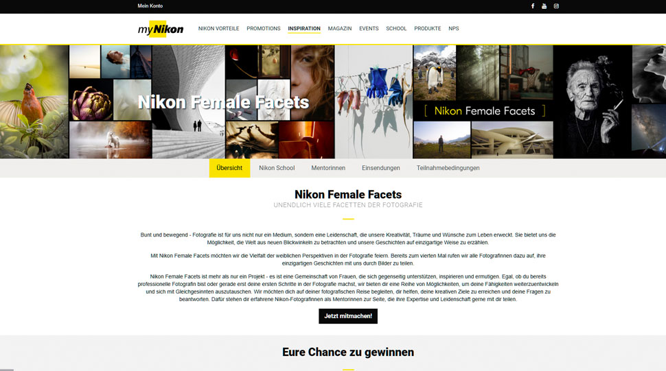 Wettbewerb Nikon Female Facets